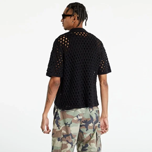 Stussy Big Mesh Polo Sweater